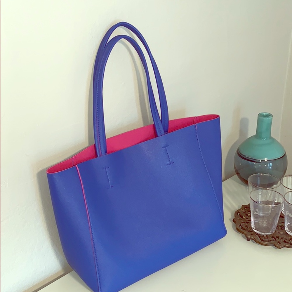 🛒3/$30 Blue and Pink Tote Bag